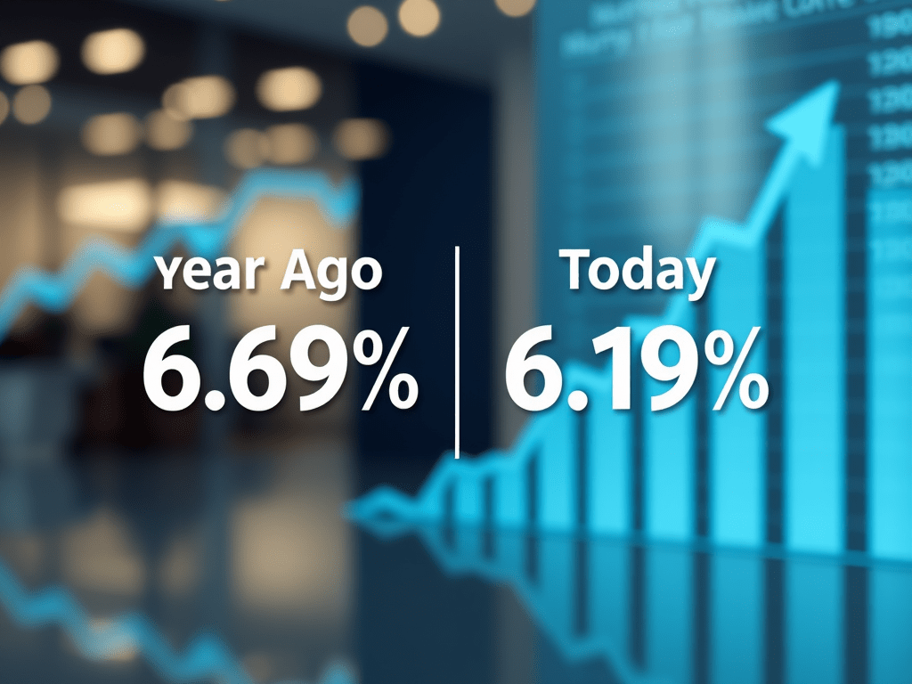 📈 Mortgage Rates: Today vs. A Year&nbsp;Ago