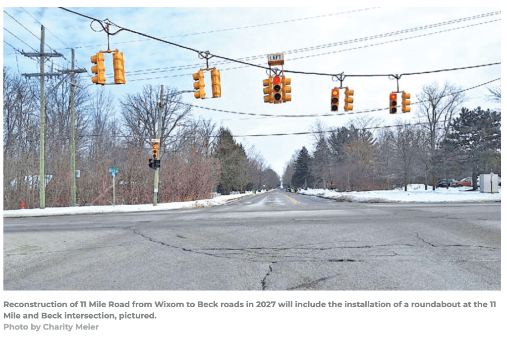 11 Mile Road in Novi to Undergo Major Reconstruction Between Wixom Road and Beck&nbsp;Road